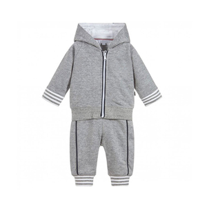 Chándales de invierno personalizados con capucha para niños, venta al por mayor, ropa deportiva de equipo, conjuntos de ropa de bebé multicolor, forro polar ligero - Product Image 4