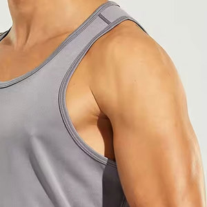 Camiseta sin Mangas para Hombre, Venta Directa de Fábrica, Camiseta de Alta Calidad para Gimnasio, Ejercicio y Fitness - Product Image 4