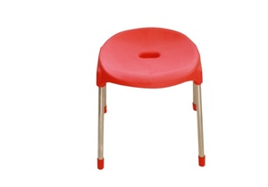 Chaise ovale Super forte, meubles de maison, articles de jardin en plastique, chaise ovale en plastique avec pieds en fer - Product Image 4