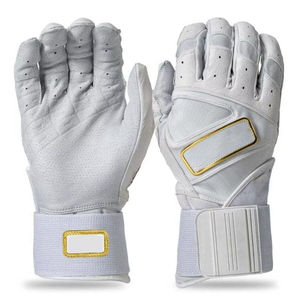 Guantes de Bateo de Béisbol para Hombre, para Jugadores de Cuadro Interior, Cómodos, de Cuero Tejido, Impermeables y Ligeros - Product Image 1