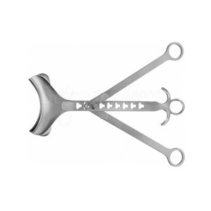 Dispositivo de fijación quirúrgica con cuchillas Retractor de acero inoxidable para cirugía abdominal y torácica - Product Image 1