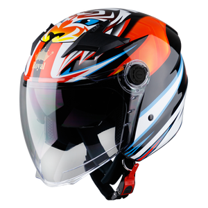Casco de motocicleta de cara abierta fabricado en Vietnam, visera ABS avanzada ROYAL con DOT Casco, cascos de motocicleta Vintage, oferta - Product Image 4