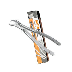 Instruments dentaires allemands de haute qualité, forceps d'extraction 87, modèle bec de vache, modèle anglais, manuel, qualité supérieure, base dentaire - Product Image 1