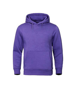 High Quality 500gsm Heavyweight Pullover Hoodie 100% Cotton French Terry Thick <b>Blank</b> Plain Dyed for Winter Wear - Product Image 2