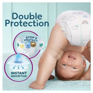 Couches pour bébé Pampers - Swaddlers - Taille 3, 168 unités, couches jetables ultra absorbantes pour nourrissons - Product Image 5