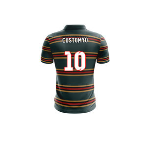 Camisetas de golf transpirables para hombre más vendidas, algodón, talla grande, personaliza tu propio diseño, camiseta de poliéster 100%, camiseta Polo por sublimación - Product Image 2