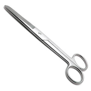 Médico 7,25 ''Blunt/Blunt Tijera Vendaje de primeros auxilios Utilidad Universal Instrumento de acero inoxidable Cuidado de la salud de emergencia - Product Image 1