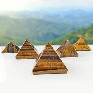 เสือตาหินอัญมณีพีระมิดเรกิหินคริสตัล - Product Image 3