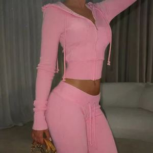 Sweat à capuche uni pour femmes Tissu en coton coupe confortable Fabricant avec logo personnalisé OEM - Product Image 2