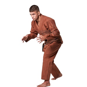 Custom Made High Quality Training Karate Uniform with <b>Belt</b> Front Logo 100% Cotton Quick Dry Breathable Lightweight & <b>Elastic</b> Men - Product Image 6