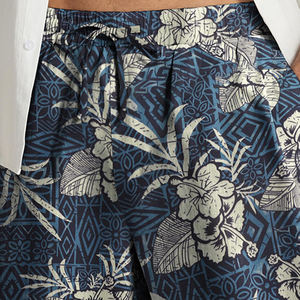 Short de sport à séchage rapide pour hommes, confortable et élastique à la taille, short de sport solide et respirant en maille imprimée avec logo personnalisé - Product Image 6