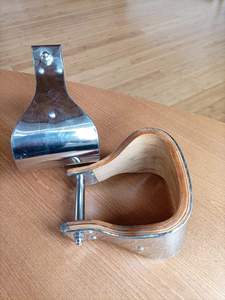 Equipo de equitación personalizado de calidad superior-Estribos de madera cubiertos de acero inoxidable Estribo de seguridad para caballos - Product Image 4