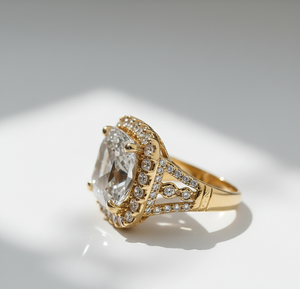 Anillo de Plata de Ley 925 con Moissanita al por Mayor, Joyería de Moda para Fiestas de Novia y Ocasiones Especiales, Regalo para Ella - Product Image 3