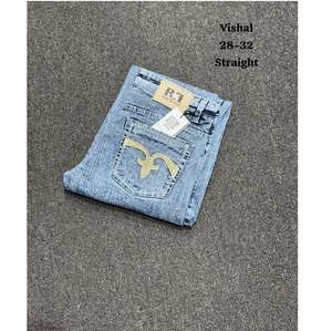 Smart Casual Straight Leg Denim Pants Timeless Regular Fit <b>Jeans</b> for Men and Women Suitable for Street Fashion and <b>Work</b> Wear - Product Image 2