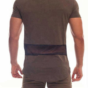 เสื้อยืดออกกำลังกายคอกลม แขนสั้น ผ้าคอตตอนผสมสแปนเด็กซ์ ระบายอากาศได้ดี เป็นมิตรกับสิ่งแวดล้อม สำหรับผู้ใหญ่และเด็กผู้ชาย รุ่นใหม่ล่าสุด ปี 2026 - Product Image 6