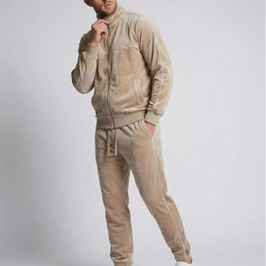 Ensemble de survêtement pour homme en velours, 2 pièces, veste zippée intégrale et pantalon - Product Image 6