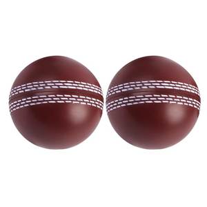 High Quality 134g Hard Sports Leather <b>Cricket</b> Ball 22.5cm Size Multi-Color Options Custom Logo Design with Packaging - Product Image 4