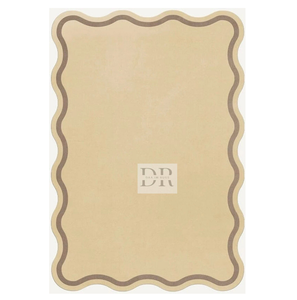 Tapis uni à pétoncles tapis fait main tufté à la main pour salon, couloir, chambre 5x8 6x9 7x10 8x10 - Product Image 6