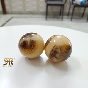 Quả bóng nhựa rỗng bền, bề mặt đánh bóng, kiểu dáng thiên thần, dùng làm phụ kiện trang sức, đồ thủ công, trang trí tự làm, tác phẩm thủ công mỹ nghệ. - Product Image 4