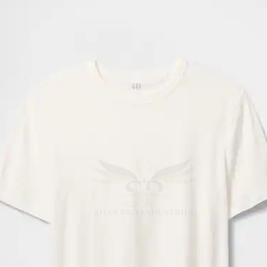 Camisas curvas de alta calidad para hombre, diseño OEM hecho en tela de punto de poliéster/algodón de Pakistán - Product Image 6