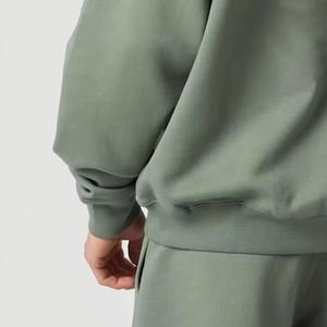 Sudadera de Forro Polar Grueso para Hombre, Personalizada al por Mayor, Marca Privada OEM, Manga Larga, Cuello Redondo, Fabricante - Product Image 6