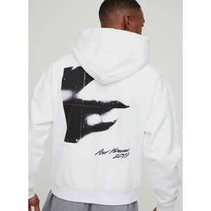 เสื้อฮู้ดขนแกะยูนิเซ็กส์สำหรับผู้ชายเสื้อสเวตเชิ้ตผ้าฝ้าย100เปอร์ไซส์พิเศษพิมพ์ลายโลโก้ได้ตามต้องการ - Product Image 1