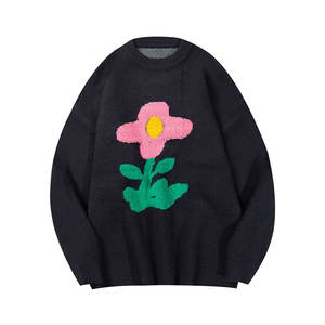 Pulls pour hommes tricots vêtements pour hommes col rond pull pour hommes chaud hiver respirant pull surdimensionné - Product Image 1