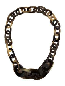 ใหม่อินเทรนด์ขายดีสร้อยคอจี้ฮอร์นธรรมชาติสร้อยคอเสน่ห์เครื่องประดับของขวัญแต่งงานสร้อยคอจี้ด้วยงานฝีมือสุดหรู - Product Image 4