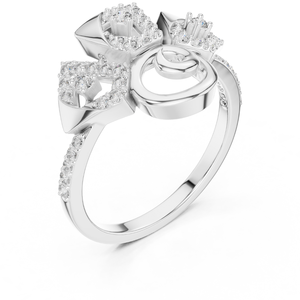 Bague en diamant rond fantaisie pour femmes en laboratoire pierre certifiée bijoux de luxe en gros et conception personnalisée approvisionnement - Product Image 4