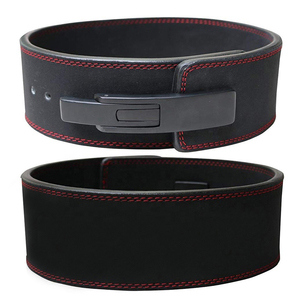 Nouveau design ceinture de gymnastique haltérophilie cuir de vachette boucle de levier d'haltérophilie ceinture de dynamophilie ceinture de sueur - Product Image 2