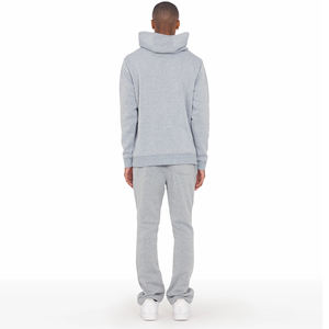 Vente en gros de survêtements délavés à l'acide de haute qualité et personnalisés surdimensionnés avec fermeture éclair complète pour hommes survêtements évasés délavés à l'acide - Product Image 2