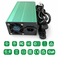 Chargeur de batterie pour véhicule électrique 1350W, tension et courant réglables pour moto électrique et chariot utilitaire électrique