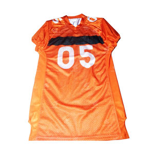 Vente en gros OEM Maillot de football américain 100% polyester Tissu Best-seller Haute qualité Style d'équipe personnalisé avec respirant - Product Image 1