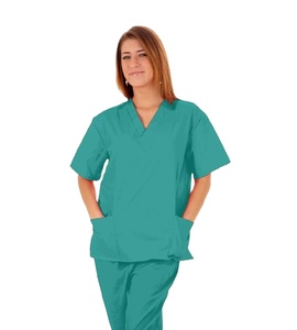 Ropa de seguridad de 2 piezas Juegos de fregado lavables multicolores para enfermeras y uniformes de hospitales - Product Image 1