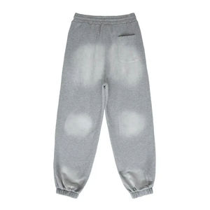 กางเกงจ็อกเกอร์ผ้าแคนวาสลำลองทรงบอยเฟรนด์สำหรับผู้ชาย ป้องกันขนร่วง มีเชือกผูกเอว ทรงขาบาน - Product Image 3