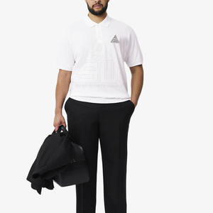 T-shirt pour homme en spandex/polyester durable, tricot uni, séchage rapide, manches courtes, toucher doux, évacuation de l'humidité, style sportif moderne - Product Image 5