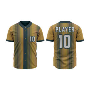 Custom OEM Full Button Baseball <b>Jersey</b> <b>Short</b> Sleeve Team Uniform Breathable Quick Dry Mesh Fabric Sports Shirt for Men Youth - Product Image 2