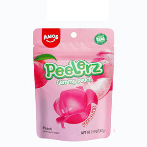 Caramelos de goma estilo Peelerz directamente de fábrica de Amos Sweets Co., Ltd con certificación Halal y diseño de molde 3D personalizado - Product Image 2