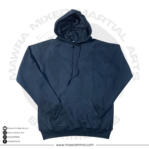 OEM ชุดวอร์มลำลองสีพื้นมีฮู้ดสำหรับ100% ใส่วิ่งออกกำลังกายกีฬาผ้าฝ้ายสำหรับฤดูหนาว - Product Image 2