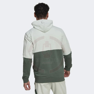 Sudadera con Capucha para Hombre, Personalizable con Logotipo, Invierno, Algodón Grueso, Ecológica, Transpirable, con Cierre de Cremallera y Costuras en Contraste, Nuevo Diseño 3D de Felpa - Product Image 2