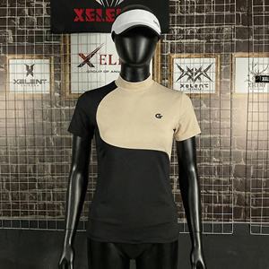 เสื้อยืดกอล์ฟแขนสั้นผู้หญิงทรงสลิม ผ้าฝ้ายผสมสแปนเด็กซ์ 200 กรัม ระบายอากาศ แห้งเร็ว นุ่มสบาย พิมพ์ลาย สำหรับฤดูร้อน - Product Image 5