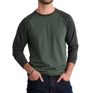 Camiseta Raglán para Hombre de Diseño Casual Urbano, Confeccionada para Brindar Comodidad Diaria con un Estilo Moderno y a la Moda - Product Image 6