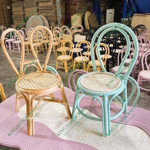 Sillas de ratán hechas a mano ecológicas de alta calidad para niños modernas para sala de estar al aire libre cocina uso directamente fabricado - Product Image 1
