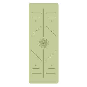 Tapis de danse sportif et de fitness personnalisé, antidérapant, épaisseur 5 mm, longueur 183 cm, tapis de yoga en caoutchouc PU pliable universel - Product Image 6