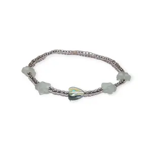 BRB-077-Beads手链套装镀金可调皇冠男士女士定制标志饰品礼品配件