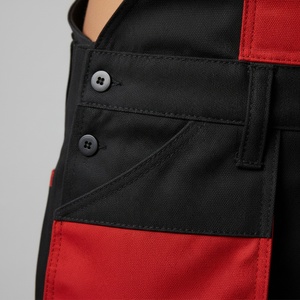 ชุดเอี๊ยมกางเกงทำงานสำหรับผู้ชายกางเกงทำงานแบบกำหนดเองเอี๊ยมและที่พยุงโดยรวมมีกระเป๋าใส่ทำงานโดยรวม - Product Image 4