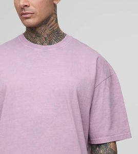 Nouveau arrivé 2025 100% coton hommes ensemble court personnalisé DTF imprimé logo couleur unie streetwear 2 pièces hip hop survêtement pour hommes - Product Image 3