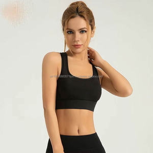 เสื้อชั้นในกีฬาโยคะแบบสายไขว้ ระบายอากาศได้ดี ซัพพอร์ตสูง สำหรับผู้หญิง ซับเหงื่อ แห้งเร็ว ยืดได้สี่ทิศทาง รุ่นพลัส - Product Image 1
