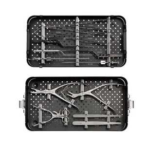 Juego de Instrumentos de Descompresión Microvascular Manual de Metal para Neurocirugía, Procedimientos Craneales y Cerebrales - Product Image 4