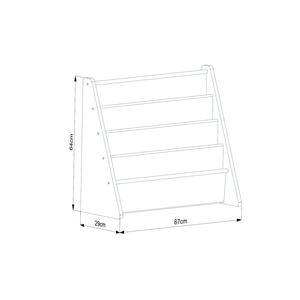 Librería de madera Montessori para habitación de niños, tipo de producto premium para uso en el aula o en el hogar - Product Image 4